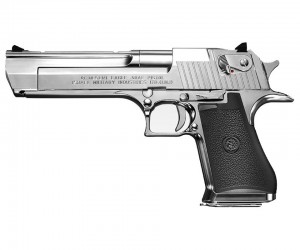 Страйкбольный пистолет Tokyo Marui Desert Eagle .50AE Chrome GBB