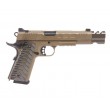 Страйкбольный пистолет KJW KP-16 Colt 1911/M45A1 CO₂ FDE, удлин. ствол - фото № 14