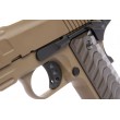 Страйкбольный пистолет KJW KP-16 Colt 1911/M45A1 CO₂ FDE, удлин. ствол - фото № 15