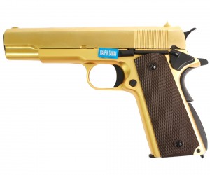 Страйкбольный пистолет WE Colt M1911A1 Gold (WE-E007)