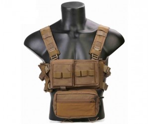 Разгрузочная система EmersonGear Micro Fight Chissis MK3 Chest Rig (Coyote)