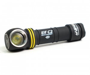 Фонарь налобный Armytek Elf C2 LH351D Micro-USB, 1100 люмен (белый свет) 