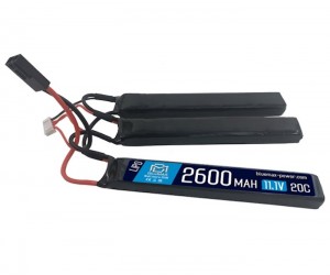 Аккумулятор BlueMAX Li-Po 11.1V 2600mah 20C Triple, 3x (128x21x12) мм