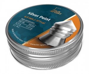 Пули H&N Silver Point 4,5 мм, 0,75 г (400 штук)