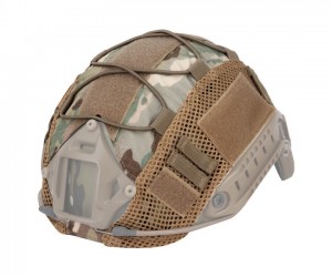 Чехол тактический на шлем WoSport CO-17 Elastic rope Multicam