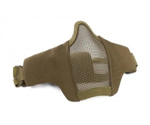 Маска защитная сетчатая WoSport MA-42 Steel Glory mask (Tan)