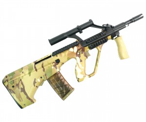 Страйкбольный автомат APS Steyr AUG-A1 Para Adj. Scope Multicam (KU904-MC)