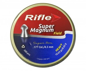 Пули Rifle Field Series Super Magnum Heavy 4,5 мм, 0,65 г (500 штук)