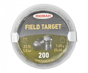 Пули «Люман» Field Target 5,5 мм, 1,65 г (200 штук)