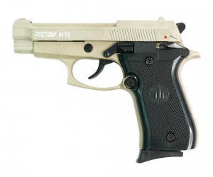 Охолощенный СХП пистолет Retay MOD84 (Beretta 84FS) 9mm P.A.K Satin