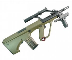 Страйкбольный автомат Snow Wolf Steyr AUG A2 Olive, с прицелом (SW-020TA(OD))