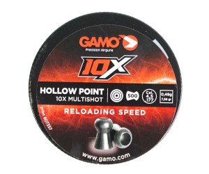 Пули Gamo 10X 4,5 мм, 0,49 г (500 штук)