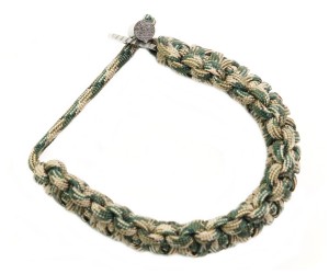 Браслет из паракорда Outdoors Survival (кресало) AS-SL0015 Green Camo