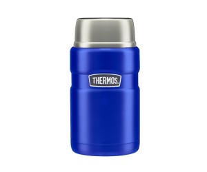 Термос для еды THERMOS KING SK-3020 0.71L, складная ложка из нерж. стали (корол. синий)