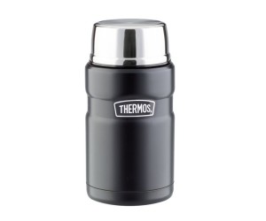 Термос для еды THERMOS KING SK3020 0.71 л, складная ложка, черный