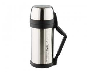 Термос универсальный THERMOS FDH-1650 1.65L, поильник, дополнительная чашка, складная ручка, съёмный ремень (стальной)