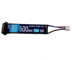 Аккумулятор BlueMAX Li-Po 7.4V 600mah 20C Marui AEP