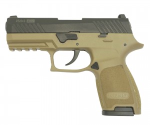 Сигнальный пистолет P320-S KURS (Sig Sauer) кал. 5,5 мм под 10ТК, Черная пустыня