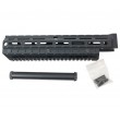 Цевье комплект M-LOK Extended Universal Handguard для АК-серии, Black (5KU) - фото № 3