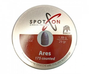 Пули SPOTON Ares 5,5 мм, 1,88 г (175 штук)