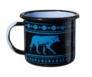 Кружка Helikon-Tex WOLF Enamel Mug 0,35 L - Blue Edition