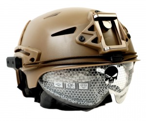 Шлем тактический EmersonGear EXF BUMP Helmet Protective (Desert)