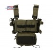 Разгрузочная система EmersonGear Micro Fight Chissis MK3 Chest Rig (Ranger Green) - фото № 2