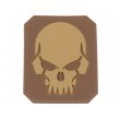 Шеврон EmersonGear Pirateskull PVC Patch-2 (Coyote) - фото № 1