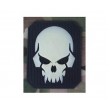 Шеврон EmersonGear Pirateskull PVC Patch-3 (Polished White) - фото № 4