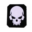 Шеврон EmersonGear Pirateskull PVC Patch-4 (Opaque White) - фото № 1