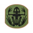 Шеврон EmersonGear Frog Skeleton PVC Patch-2 (Black/Olive) - фото № 1