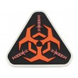 Шеврон EmersonGear Outbreak Response PVC Patch-3 (Red) - фото № 1