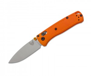 Нож складной Benchmade Mini Bugout 7,1 см, сталь S30V, рукоять Grivory Orange