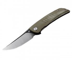 Нож складной Bestech Swift 9 см, сталь D2, рукоять Micarta Green