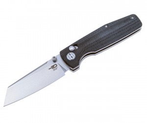 Нож складной Bestech Slasher 7,8 см, сталь D2, рукоять Micarta Black