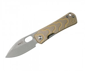 Нож складной Boker Plus Gust 7,2 см, сталь D2, рукоять сталь