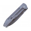 Нож складной Boker Plus Evade 9 см, сталь D2, рукоять Stainless Steel - фото № 4