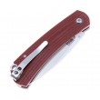 Нож складной Boker Plus Boston Slipjoint 7,1 см, сталь D2, рукоять G10 Burgundy - фото № 4