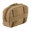 Подсумок горизонтальный Brandit Molle Compact, 11x15,5x4 см (Camel) - фото № 2