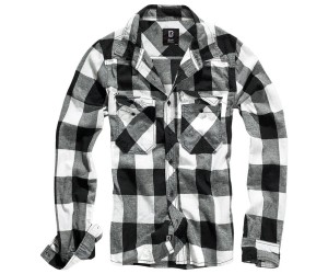 Рубашка Brandit Check (White/Black)