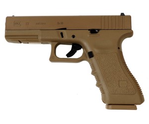 Страйкбольный пистолет East Crane Glock 17 Gen.3 GBB Desert (EC-1101-DE)