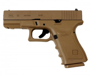 Страйкбольный пистолет East Crane Glock 19 Gen.3 GBB Desert (EC-1301-DE)