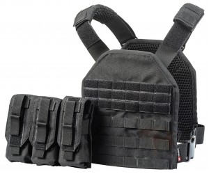 Разгрузочный жилет Yakeda VT-1099-B Plate Carrier с подсумками (Black)