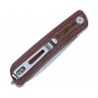 Нож складной Boker Plus Urban Tech Tool 1 7 см, сталь Sandvik 12С27, рукоять Micarta Brown - фото № 2