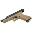 |Уценка| Страйкбольный пистолет KJW Glock G18 TBC CO₂ Tan, удлин. ствол (№ KP-18-TBC.CO2-TAN-362-УЦ) - фото № 3