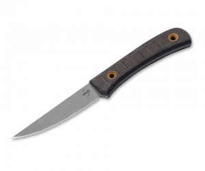 Нож Boker Plus Bark Beetle 9,2 см, сталь 1095, рукоять Микарта Brown