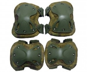 Наколенники + налокотники SWAT X-Cap AS-PG0021 (Green Camo)