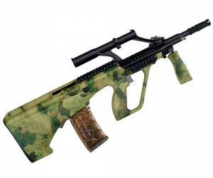 Страйкбольный автомат APS Steyr AUG-A1 Para Adj. Scope FG (KU904FG)