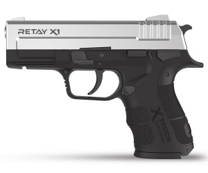 Охолощенный СХП пистолет Retay X1 (Springfield XD) 9mm P.A.K Chrome