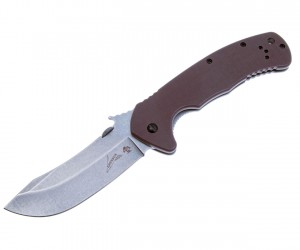 Нож складной Kershaw CQC-11K 8,9 см, сталь D2, рукоять G10 Brown